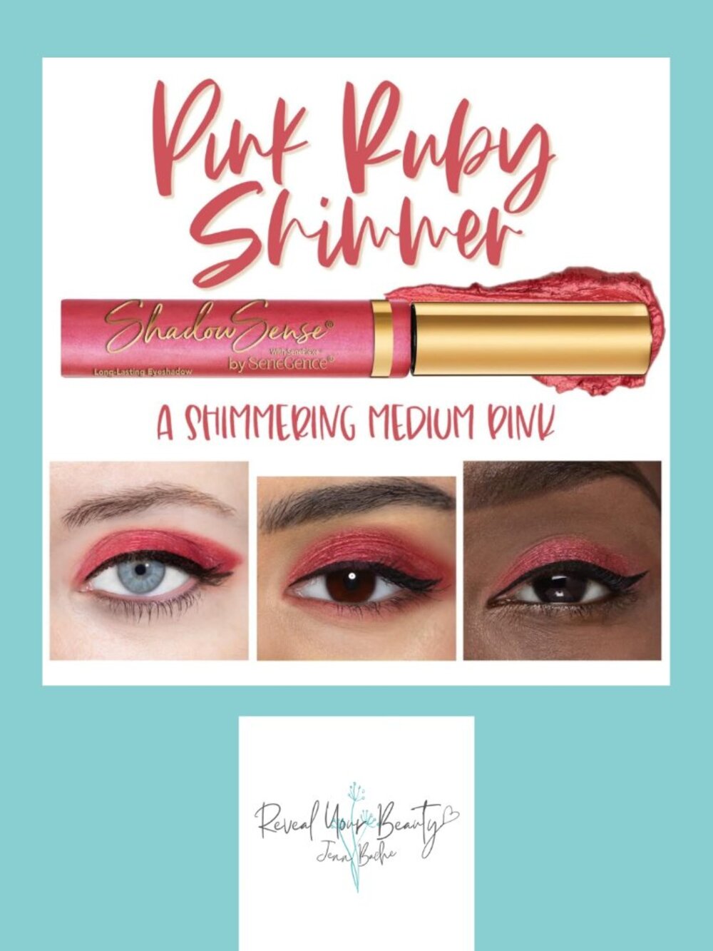 Pink Ruby Shimmer ShadowSense Eyeshadow